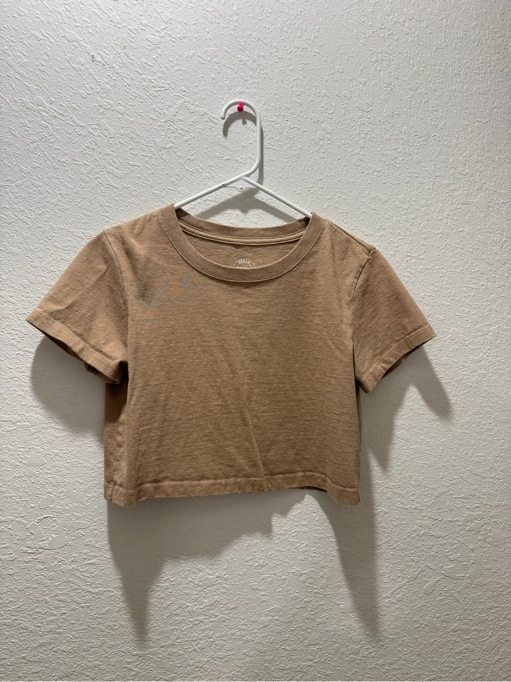Women’s Cropped Crewneck Tee - Picture 1 of 3